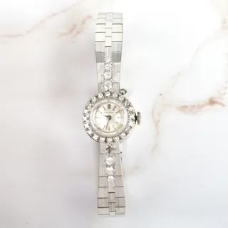 Longines 14k white gold