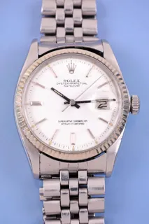 Rolex Datejust 1601 Stainless steel and 18k white gold White