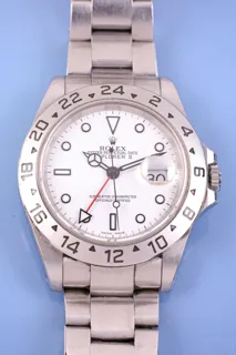 Rolex Explorer II 16570 Stainless steel White