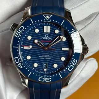 Omega Seamaster Diver 300M 210.32.42.20.03.001 42mm Stainless steel Blue