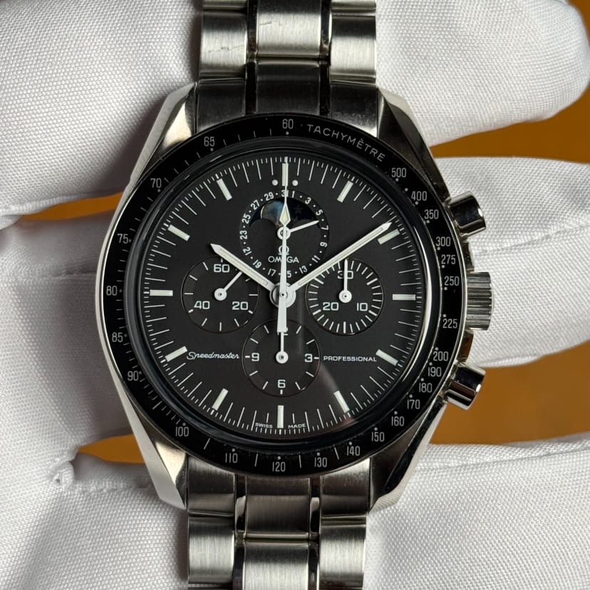 Omega Speedmaster Moonwatch 3594.50 Stainless steel Black