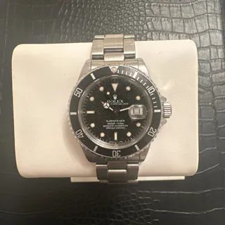 Rolex Submariner 16610 Stainless steel Black