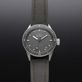 Blancpain Fifty Fathoms Bathyscaphe 5000-1210-G52A Titanium Gray