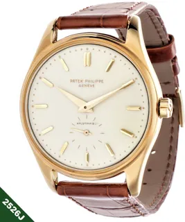 Patek Philippe Calatrava 2526J Yellow gold White