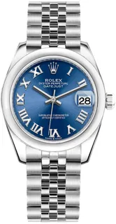 Rolex Datejust 278240-0018 31mm Oystersteel Bright blue