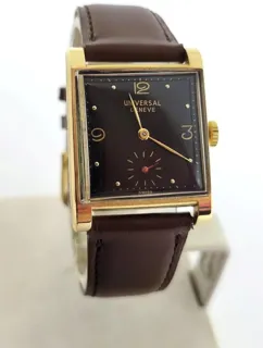 Universal Genève 109260 Yellow gold Black