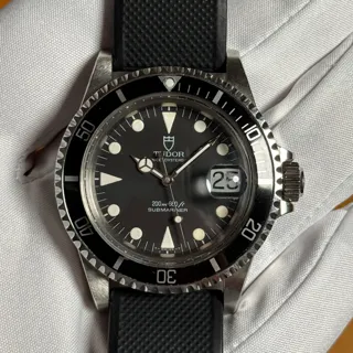 Tudor Submariner 79090 40mm Stainless steel Black