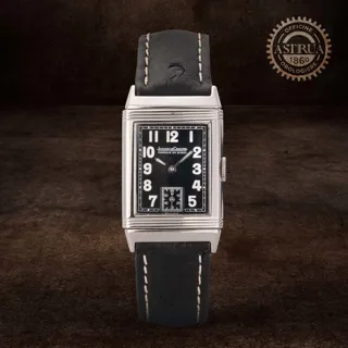 Jaeger-LeCoultre Master Grande Memovox 146.6.95 Stainless steel Black Arabs