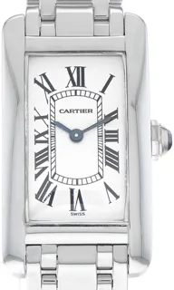 Cartier Tank Américaine W26019L1 White gold Silver