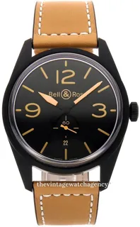 Bell & Ross BRV123-HERITAGE BRV123-HERITAGE (V802432) PVD Black