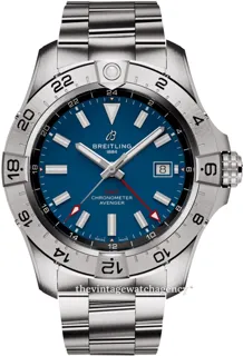 Breitling Avenger A32320101C1A1 Stainless steel Blue