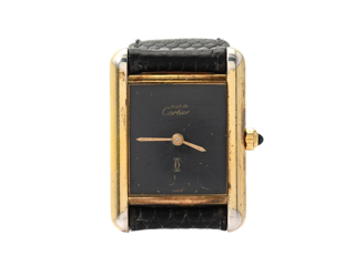 Cartier Tank 20.5mm Silver and Gilt