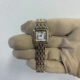 Cartier Panthu00e8re de Cartier Yellow gold and Stainless steel Silver