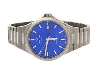 Certina DS C043.407.44.041.00 39mm Titanium Blue