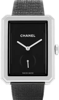 Chanel Boy-Friend Stainless steel Black