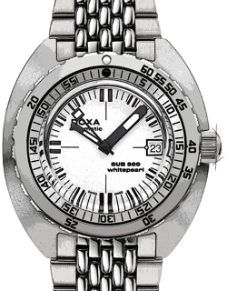 Doxa 821.10.011.10 Stainless steel White