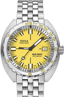 Doxa SUB 1500T 883.10.361.10 Stainless steel Yellow