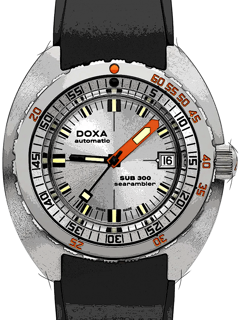 Doxa SUB 300 821.10.021.20 Stainless steel Silver