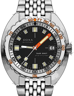 Doxa SUB 300 840.10.101.10 Stainless steel Black