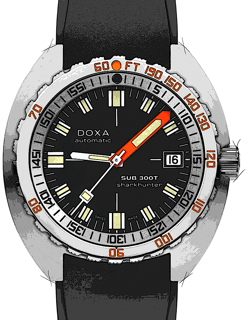 Doxa SUB 300 840.10.101.20 Stainless steel Black