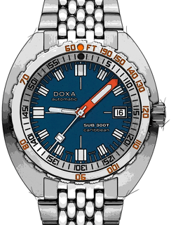 Doxa SUB 300 840.10.201.10 Stainless steel Blue