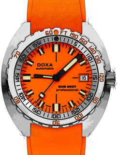 Doxa SUB 300 840.10.351.21 Stainless steel Orange