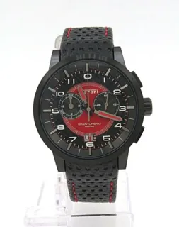 Ferrari Granturismo 270033668 Ferrari-11-IPB-CP-RD 42mm Carbon PVD black carbon$red inlay