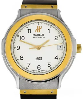 Hublot MDM 1530.2 36mm 18ct Yellow Gold$Steel White