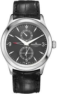 Jaeger-LeCoultre Master Hometime Q162847N Stainless steel Black