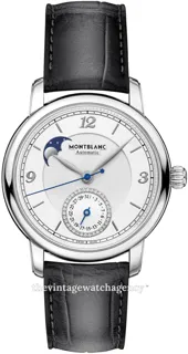 Montblanc Star 119959 36mm brushed/polished steel Silver