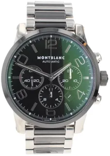 Montblanc TimeWalker 7141 43mm Stainless steel Black