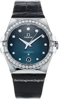 Omega Constellation 123.18.35.60.56.001 Stainless steel Blue