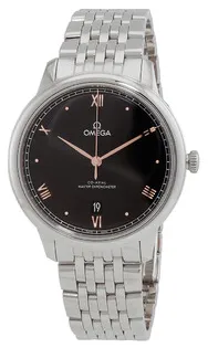 Omega De Ville 434.10.40.20.01.001 Stainless steel Black