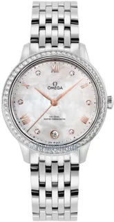 Omega De Ville Prestige 434.15.34.20.55.001 Stainless steel White