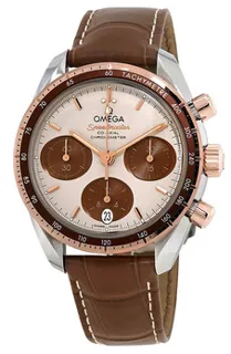 Omega Speedmaster, Co-Axial 324.23.38.50.02.002 Stainless steel Brown