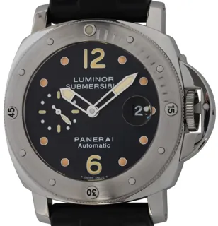 Panerai Luminor Submersible PAM 24 Stainless steel Black