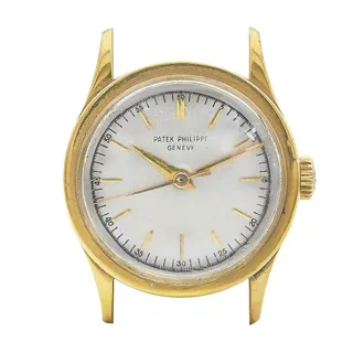 Patek Philippe Calatrava 2555 32mm 18k yellow gold Silver