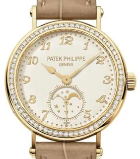 Patek Philippe Moonphase 7121J-001 Yellow gold White