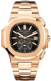 Patek Philippe Nautilus 5980/1R-001 Rose gold Black