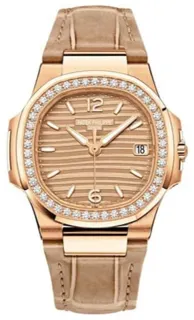 Patek Philippe Nautilus 7010R-012 32mm Rose gold Golden