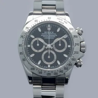 Rolex Cosmograph Daytona 116520 Stainless steel Black