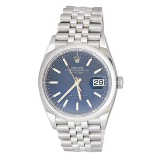 Rolex Datejust 126200 Stainless steel Blue