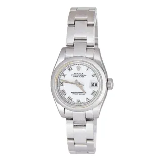 Rolex Datejust 179160 26mm Stainless steel White