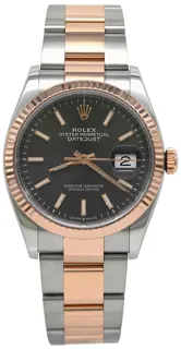 Rolex Datejust 36 126231 Stainless steel and 18k rose gold Gray