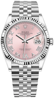 Rolex Datejust 36 126234 Oystersteel$White Gold