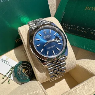 Rolex Datejust 41 126334 White gold and Stainless steel