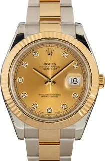 Rolex Datejust II 116333 Stainless steel and 18k yellow gold