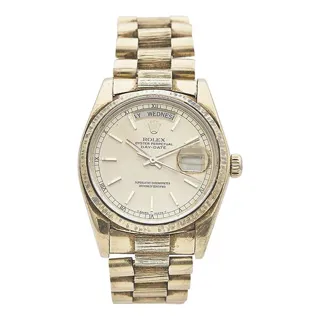 Rolex Day-Date 18038 36mm 18k yellow gold Champagne