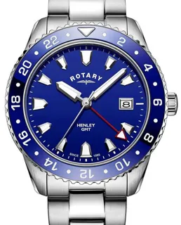 Rotary GB05108/05 41mm Stainless steel Blue