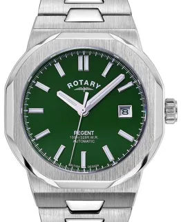 Rotary GB05410/24 40mm Stainless steel Green